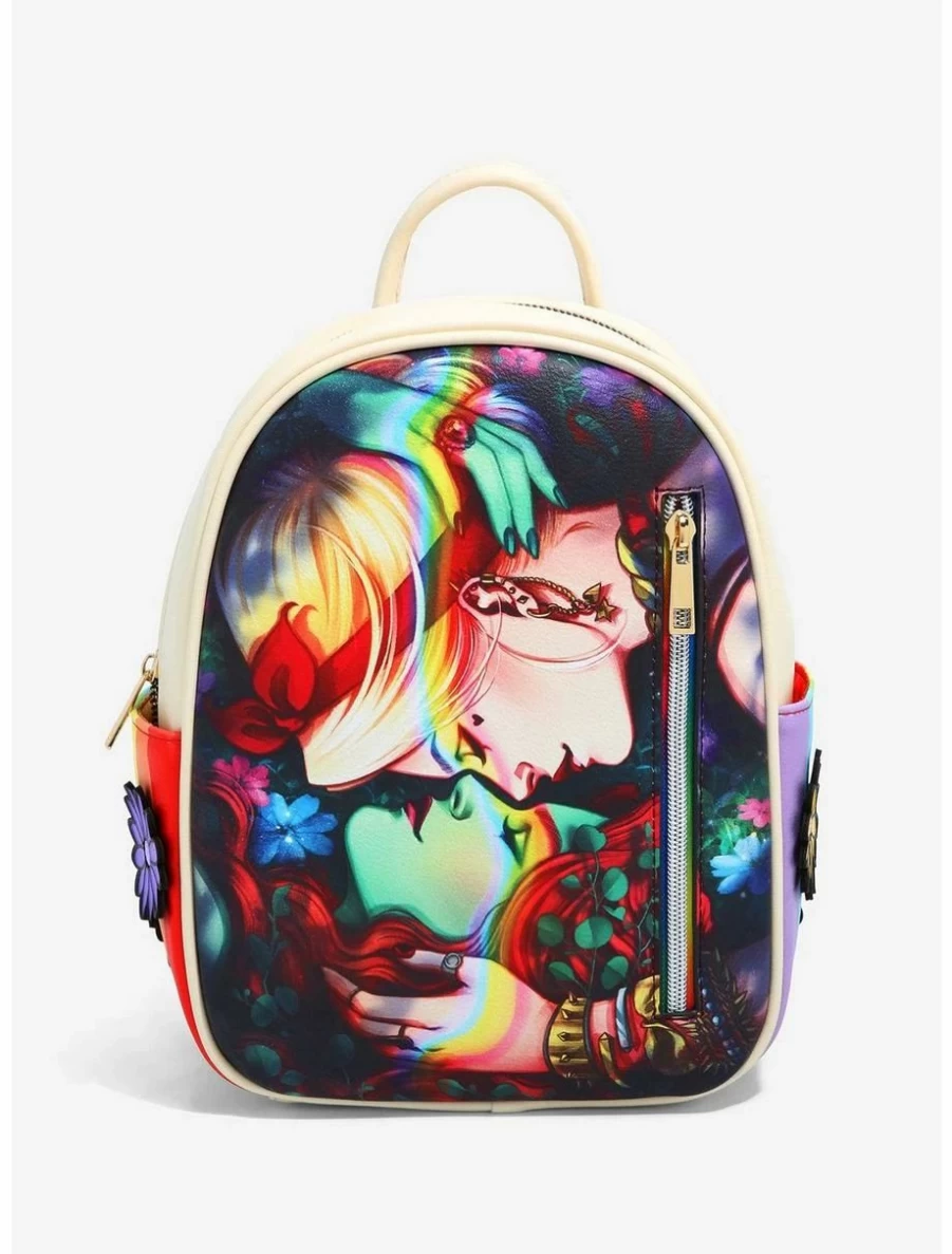 DC Comics Harley Quinn & Poison Ivy Mini Backpack - Exclusive BoxLunch Collectible