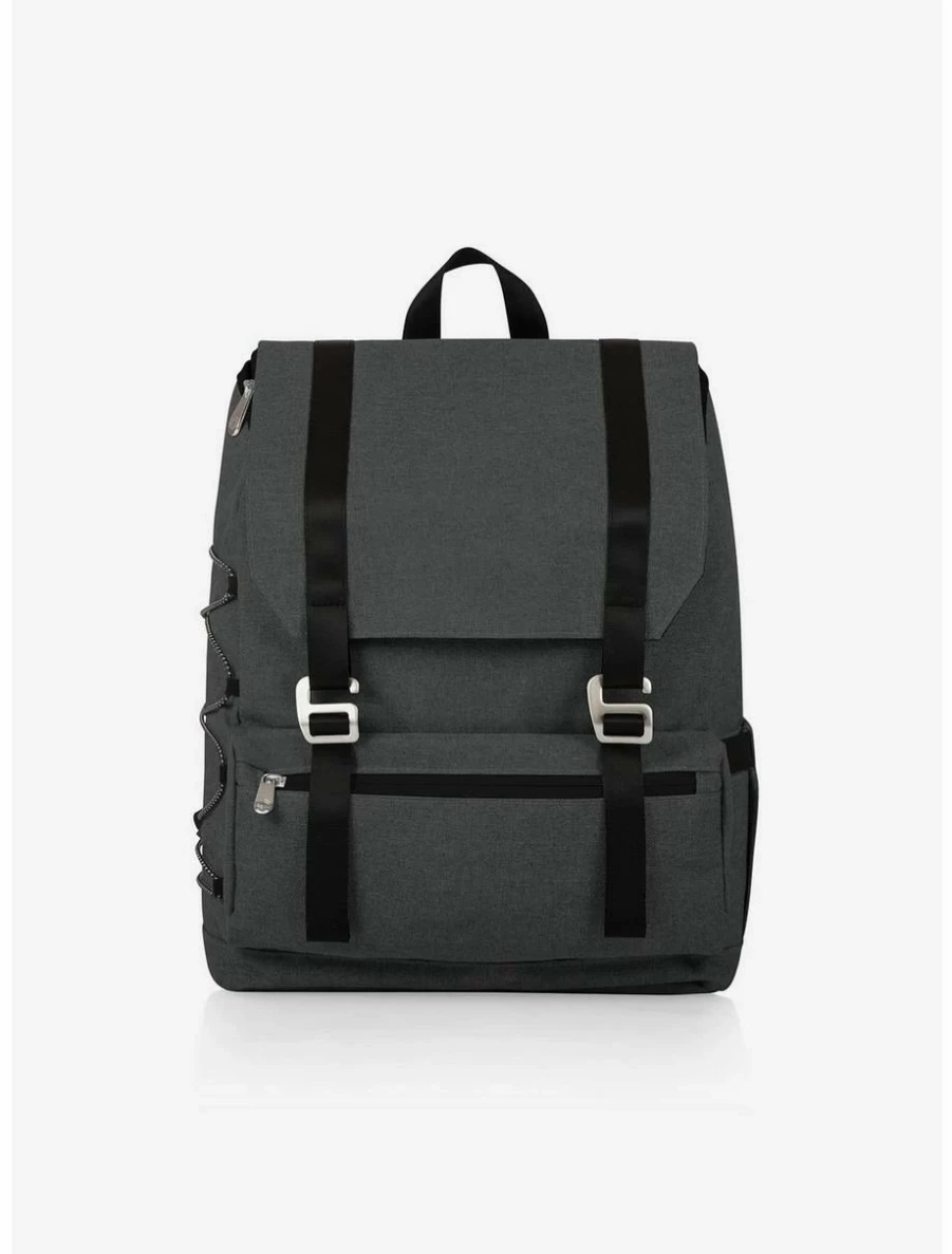 "Heather Gray Insulated Cooler Backpack for Lunch On The Go – Lightweight & Portable"