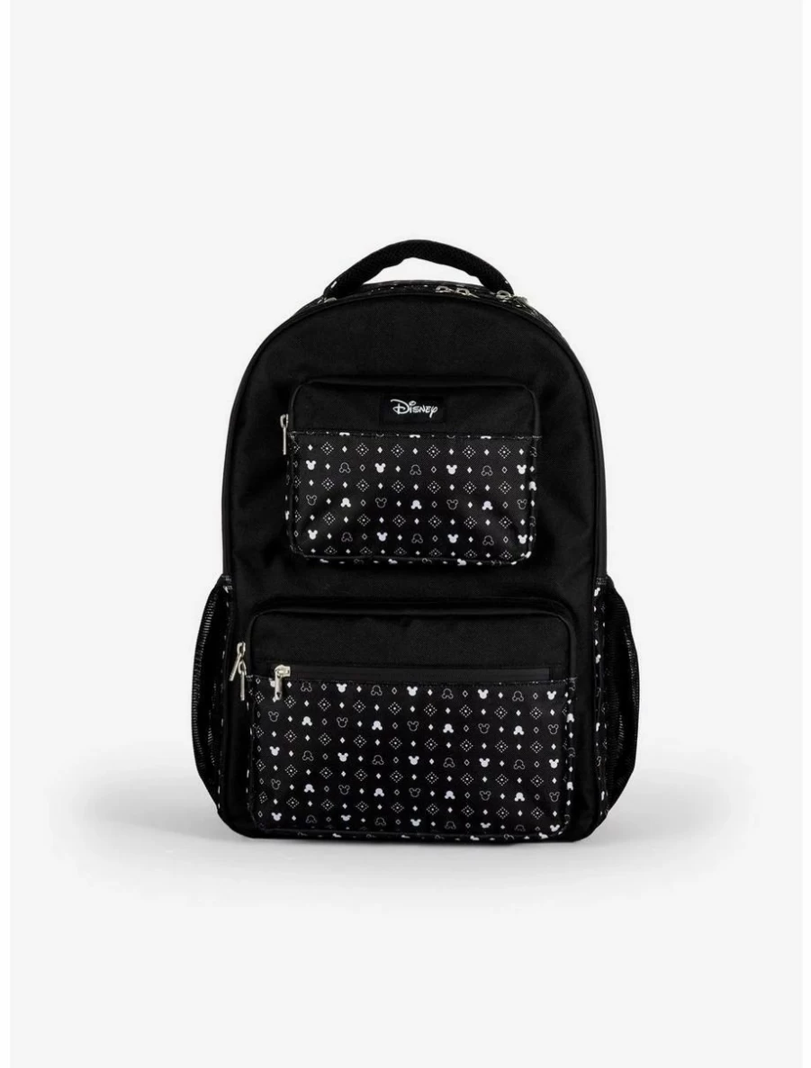 Disney Mickey Mouse Park Tripper Day Bag - Classic Black Lunch Box for Fans