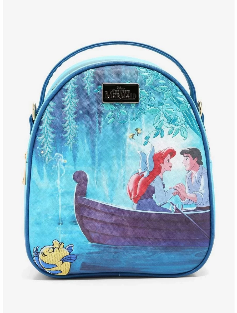 Disney The Little Mermaid Ariel & Eric Kiss The Girl Light-Up Mini Backpack – BoxLunch Exclusive Collectible