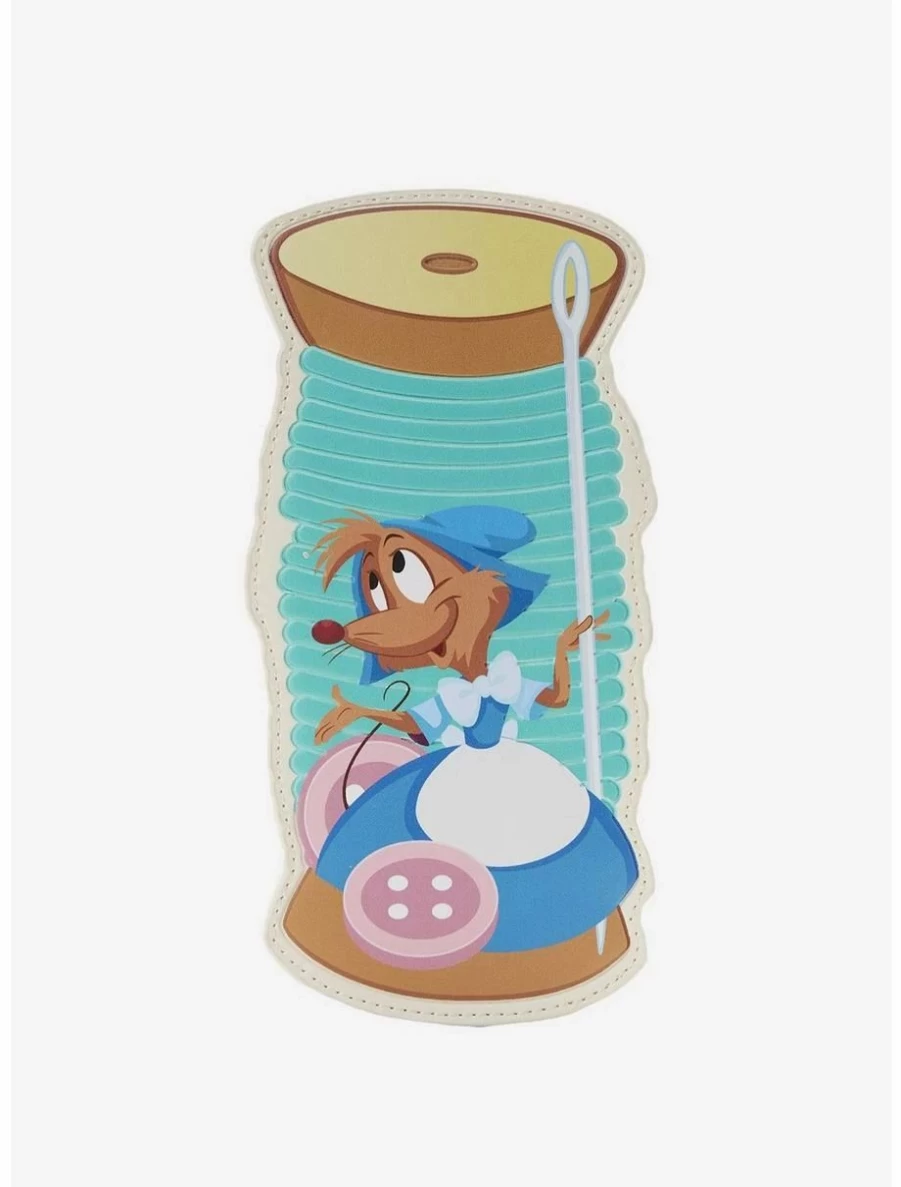 Loungefly Disney Cinderella Suzy & Bobbin Card Holder Wallet Boxlunch Exclusive