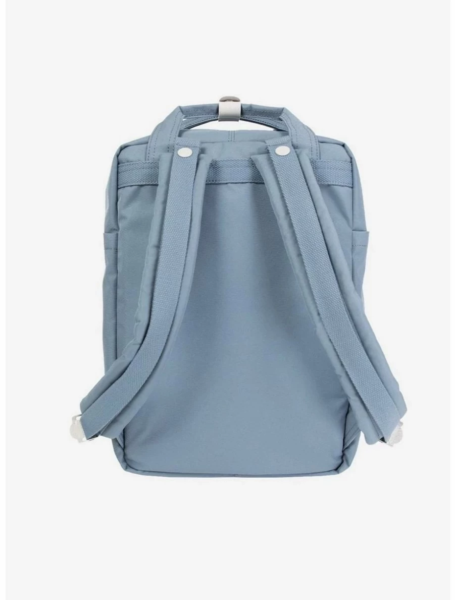 Monet Inspired Dusty Blue Doughnut Macaron Backpack - Stylish & Unique Design