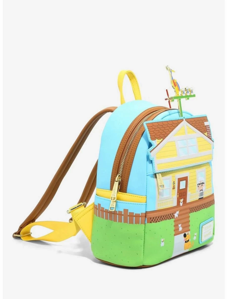 Loungefly Exclusive Disney Pixar Up Mini Backpack with House & Characters Design | BoxLunch Limited Edition