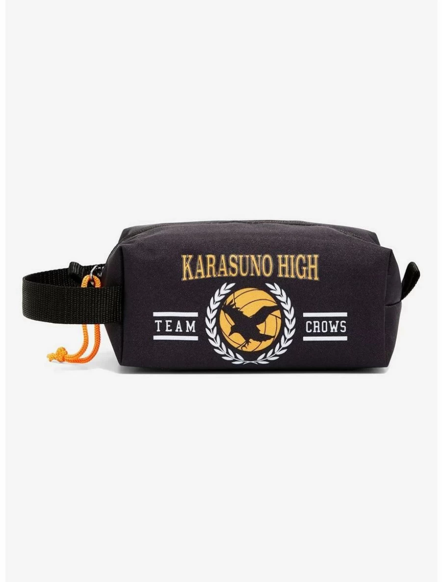 "Haikyu!! Kageyama & Hinata Toiletry Bag - BoxLunch Exclusive Anime Cosmetics Pouch"