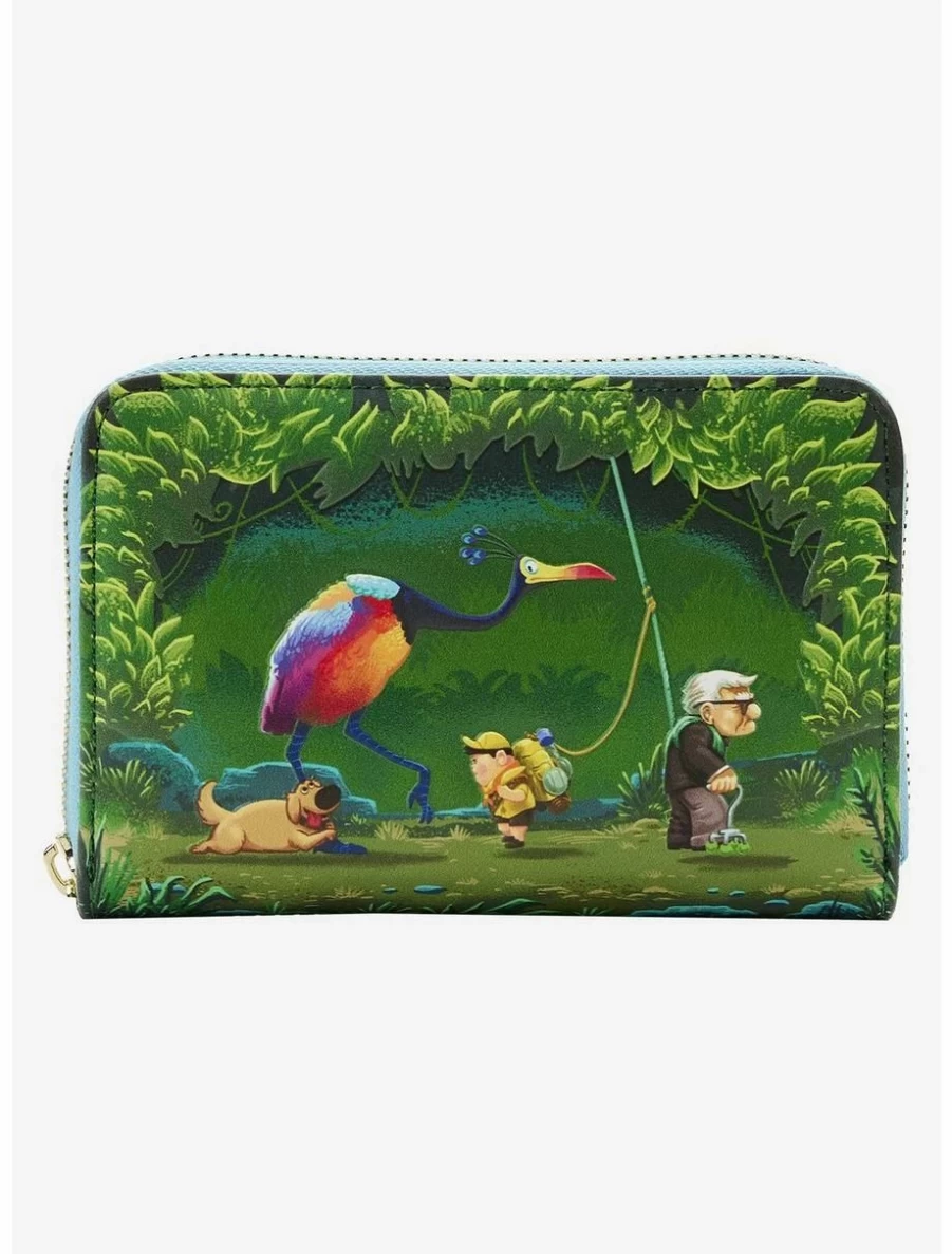 Loungefly Disney Pixar Up Paradise Falls Zip Wallet - Boxlunch Exclusive Small Purse