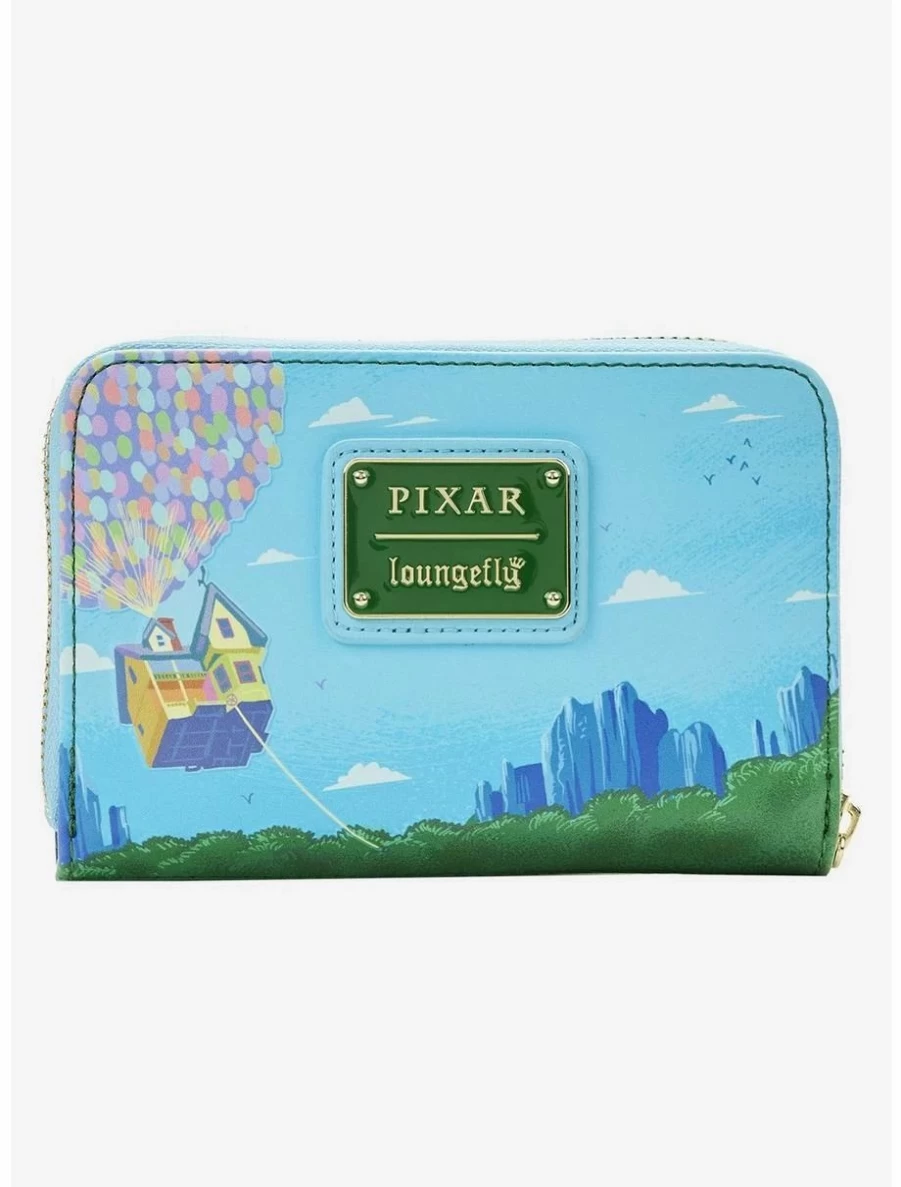 Loungefly Disney Pixar Up Paradise Falls Zip Wallet - Boxlunch Exclusive Small Purse