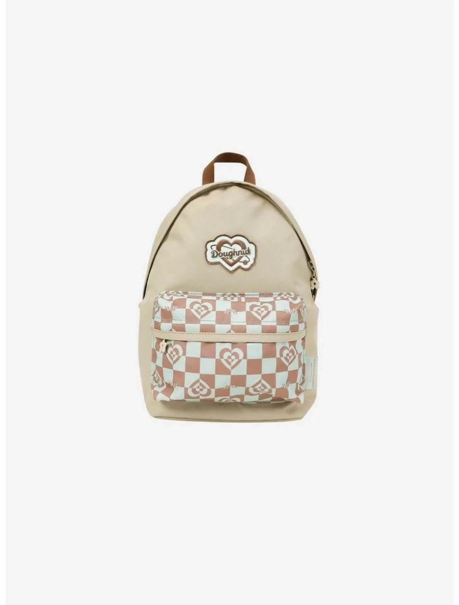 Kaleido Mushroom Checkered Mini Backpack - Doughnut Plus One Style Boxlunch Exclusive