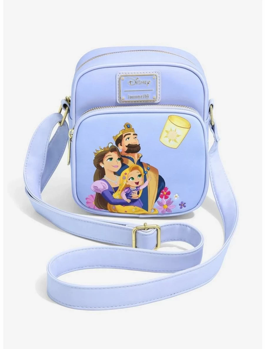 Disney Tangled Royal Family Crossbody Bag - Loungefly Exclusive at BoxLunch
