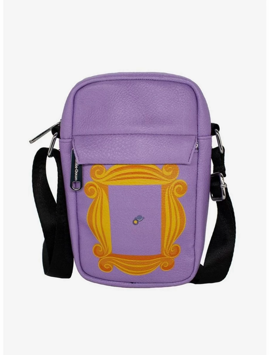 "Vegan Leather Crossbody Bag - Friends TV Show Inspired Handbag for Women"