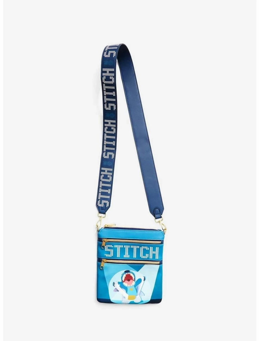 Loungefly Disney Lilo & Stitch Elvis Stitch Crossbody Bag - BoxLunch Exclusive Collectible Purse