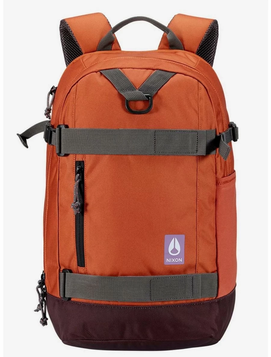 Vintage Orange Multi-Color Nixon Gamma Backpack for Lunch by Boxlunch