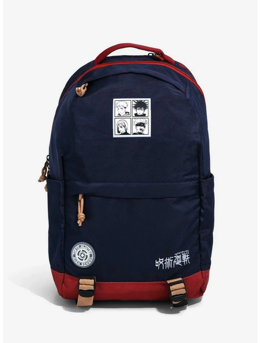 "Jujutsu Kaisen Backpack - Jujutsu Sorcerers Character Panel Design, BoxLunch Exclusive"