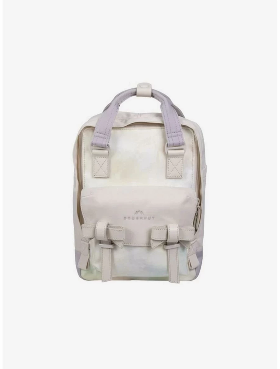 Unicorn Dream Series Mini Backpack - Doughnut Macaroon Design with Ribbon Accents
