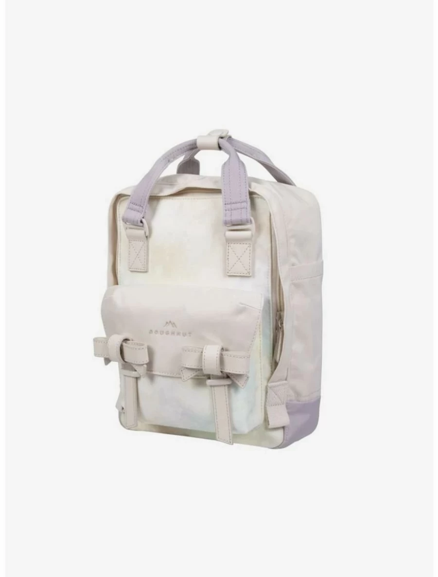 Unicorn Dream Series Mini Backpack - Doughnut Macaroon Design with Ribbon Accents