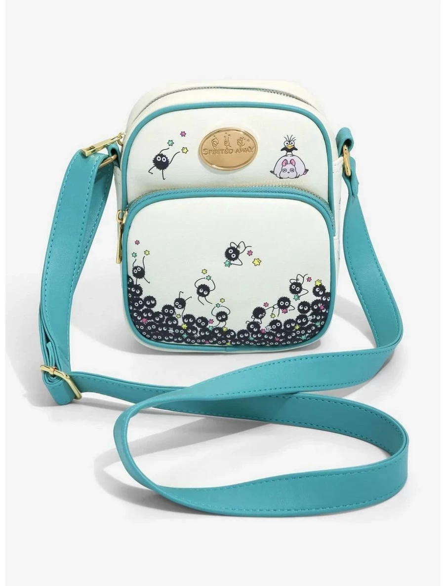 "Studio Ghibli Spirited Away Soot Sprites Crossbody Bag - BoxLunch Exclusive Anime Merchandise"