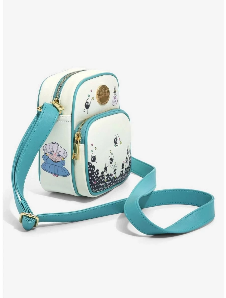 "Studio Ghibli Spirited Away Soot Sprites Crossbody Bag - BoxLunch Exclusive Anime Merchandise"