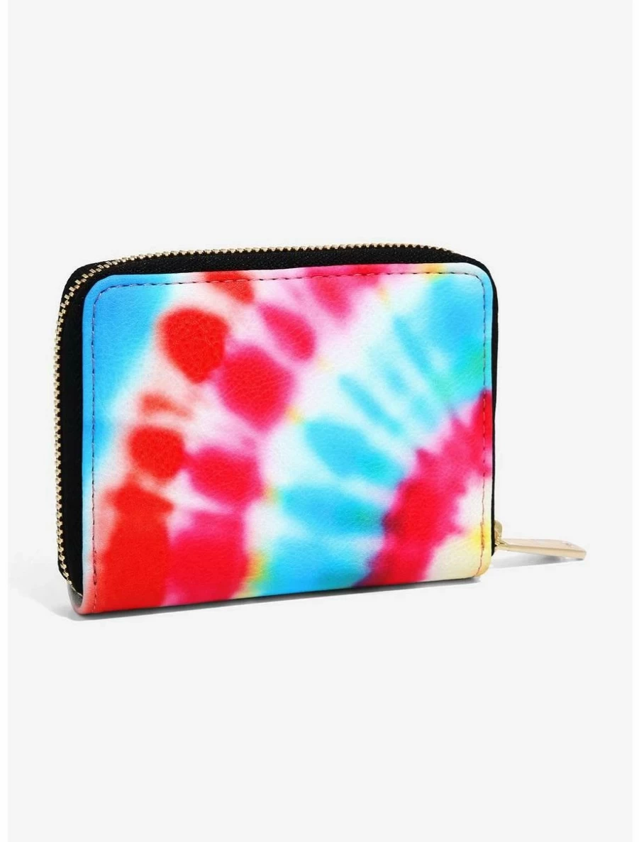 Minions Tie-Dye Small Zip Wallet - BoxLunch Exclusive Artist Series Figural Pouch