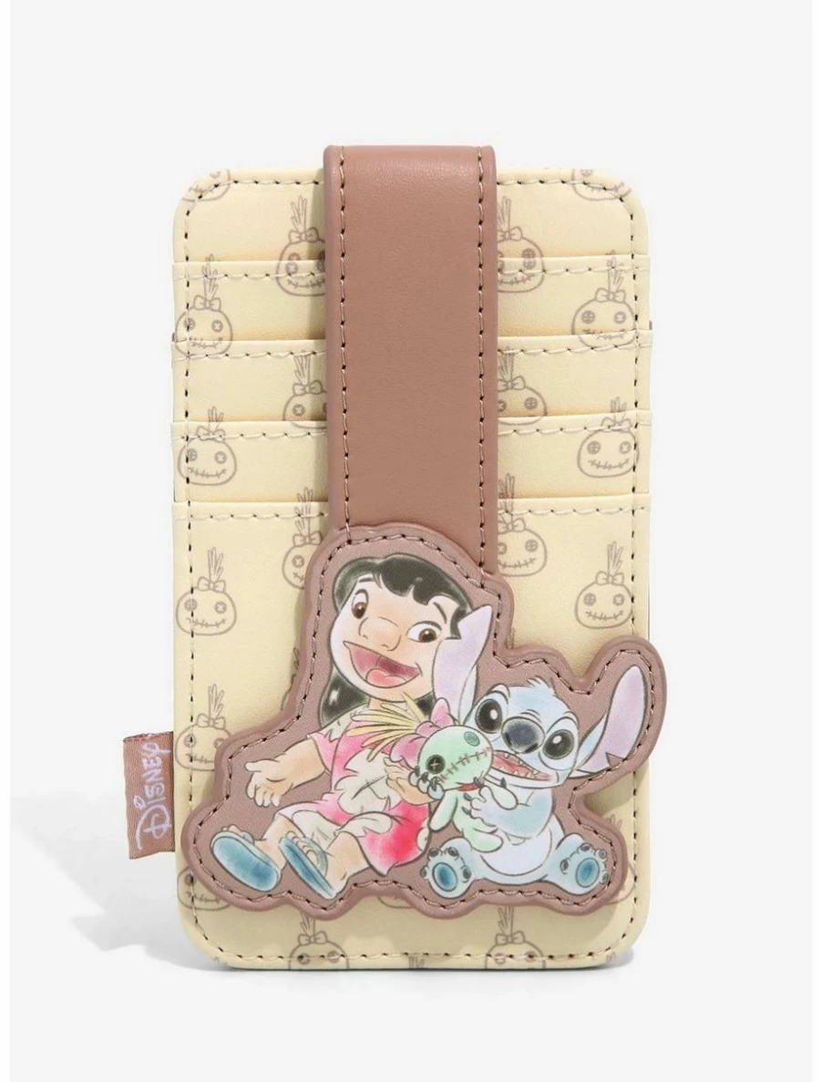 Loungefly Disney Lilo & Stitch Scrump Card Holder Wallet BoxLunch Exclusive