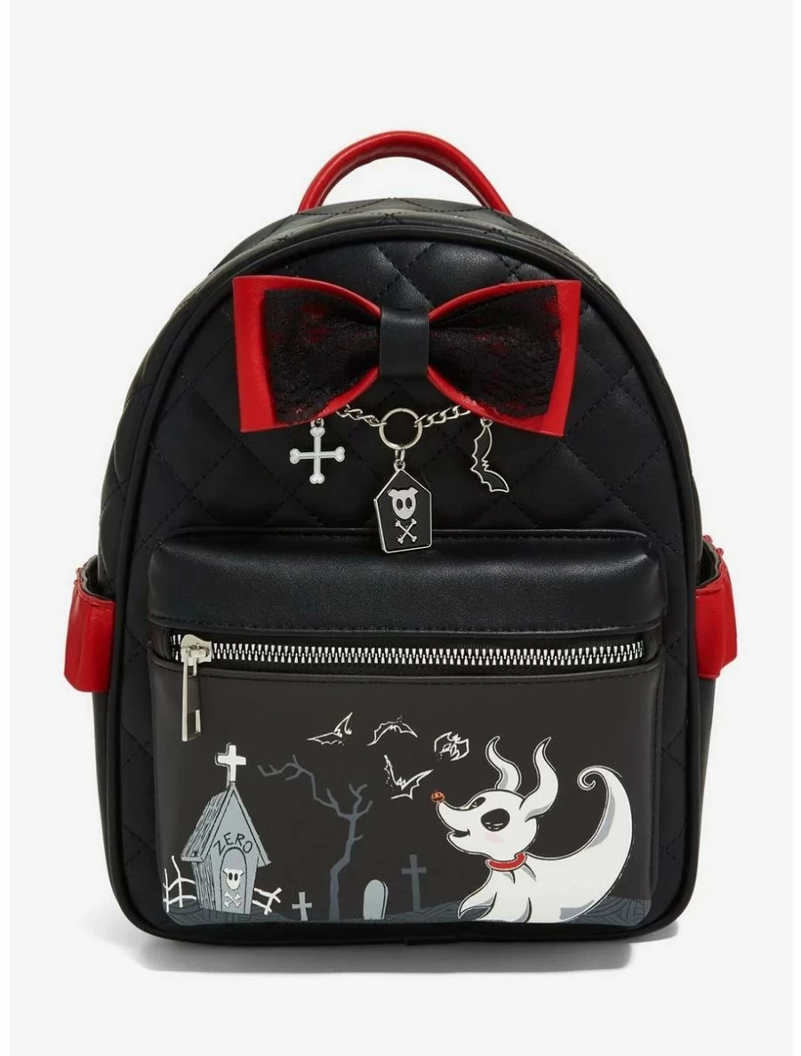 Disney Nightmare Before Christmas Chibi Zero Quilted Mini Backpack - BoxLunch Exclusive Collectible