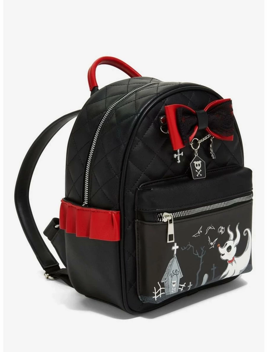 Disney Nightmare Before Christmas Chibi Zero Quilted Mini Backpack - BoxLunch Exclusive Collectible