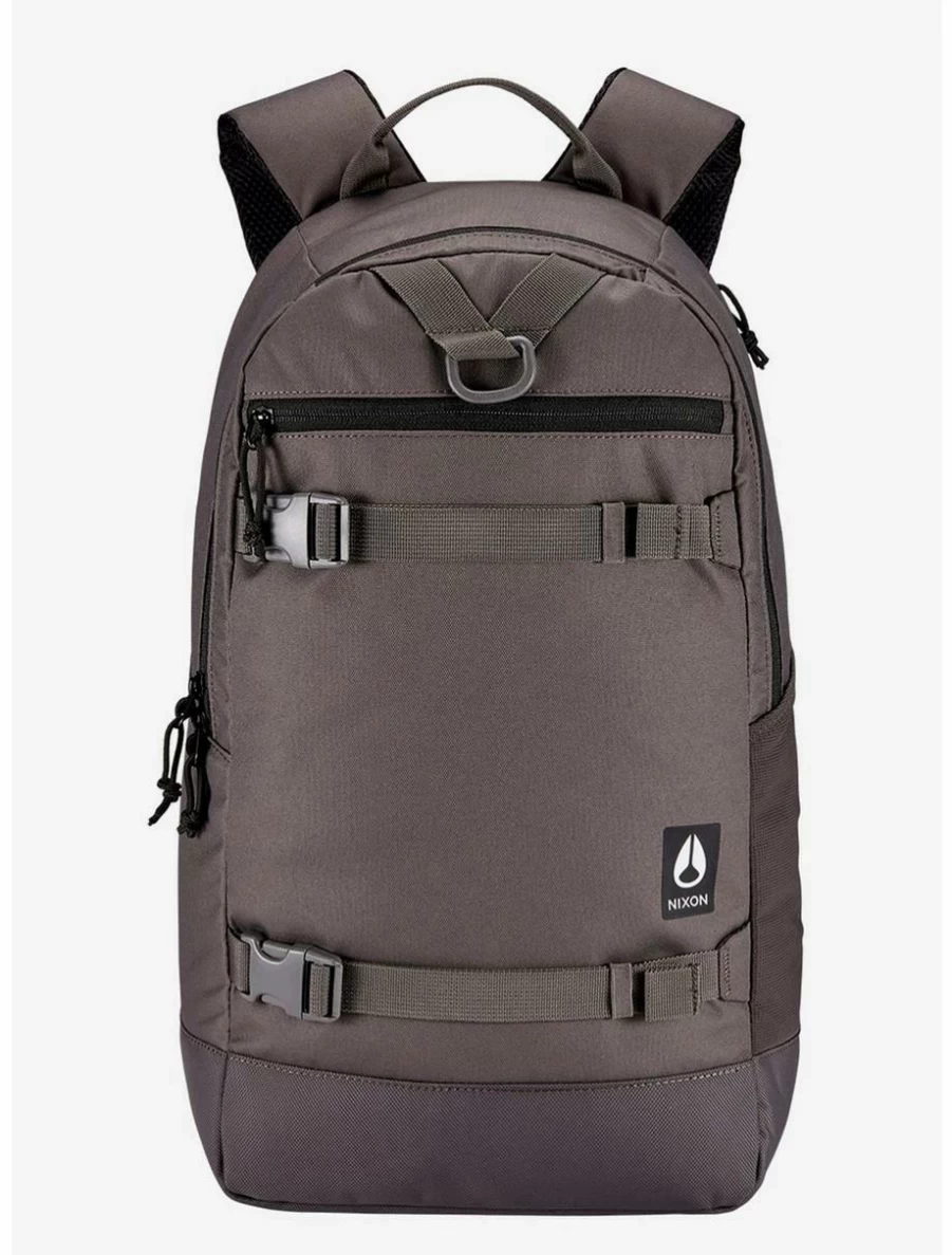 Nixon Ransack Charcoal Backpack - Durable & Stylish Laptop Daypack for Men & Women