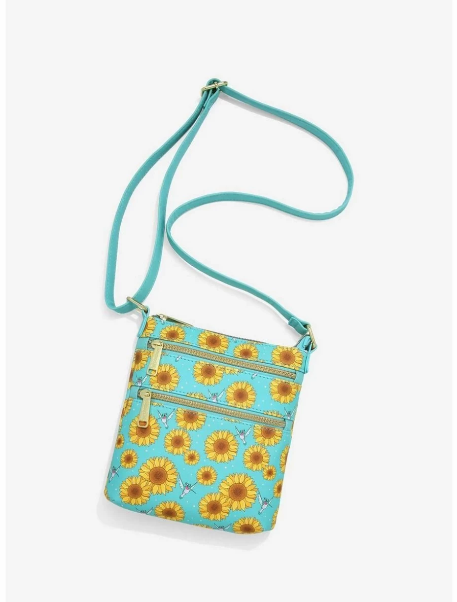 Disney Pocahontas Flit & Sunflowers Crossbody Bag - Loungefly Exclusive BoxLunch Collection