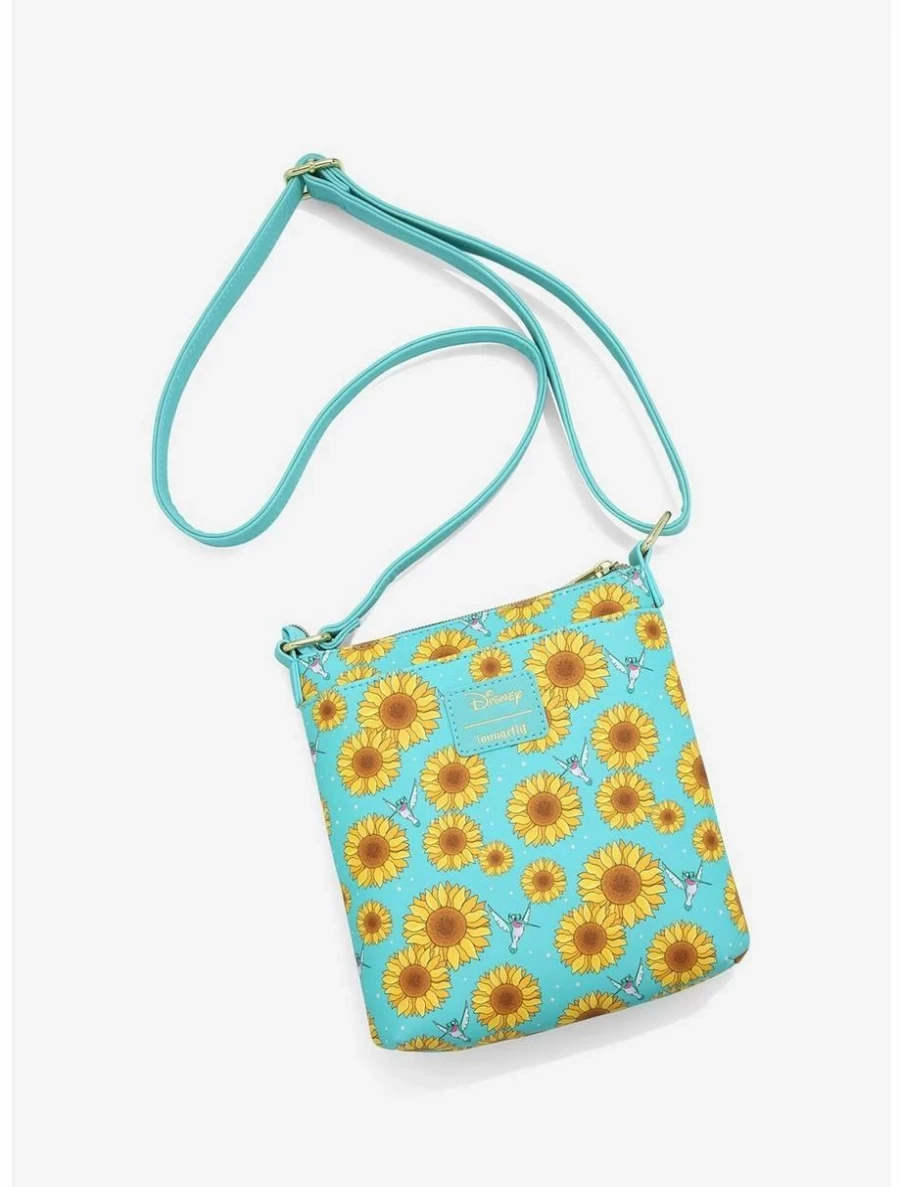 Disney Pocahontas Flit & Sunflowers Crossbody Bag - Loungefly Exclusive BoxLunch Collection