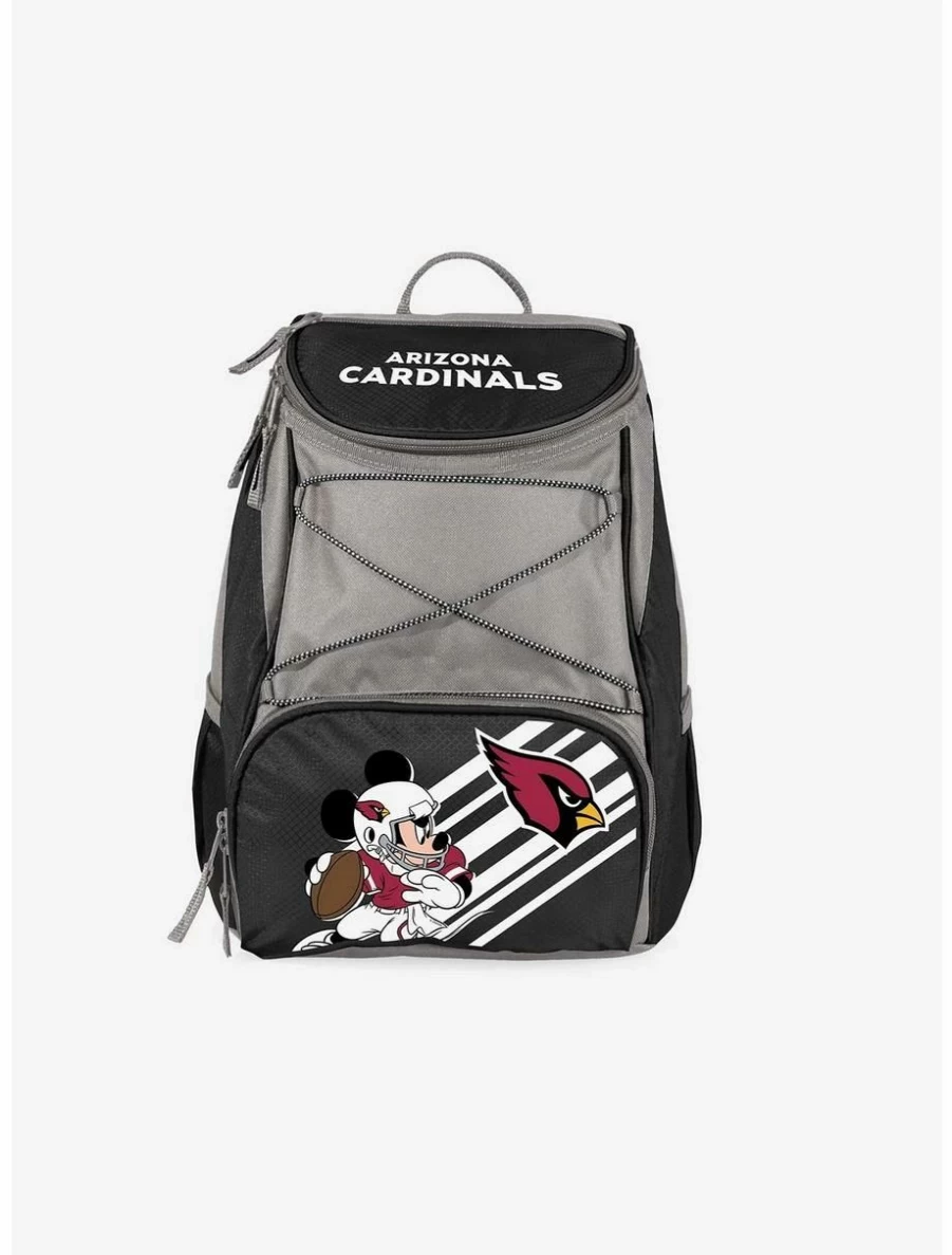 Disney Mickey Mouse NFL Arizona Cardinals Insulated Cooler Backpack for Fans