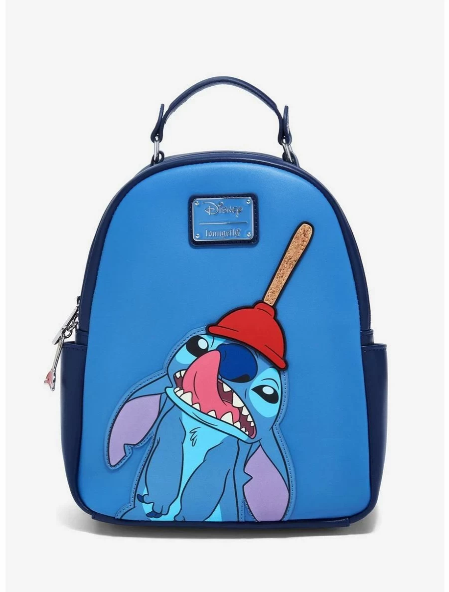 Loungefly Disney Lilo & Stitch Plunger Mini Backpack – Exclusive BoxLunch Collectible
