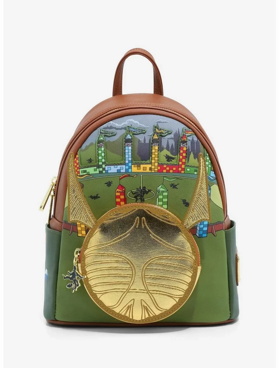 Loungefly Harry Potter Quidditch Mini Backpack - Official Licensed Collectible
