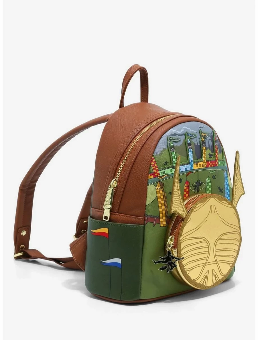Loungefly Harry Potter Quidditch Mini Backpack - Official Licensed Collectible