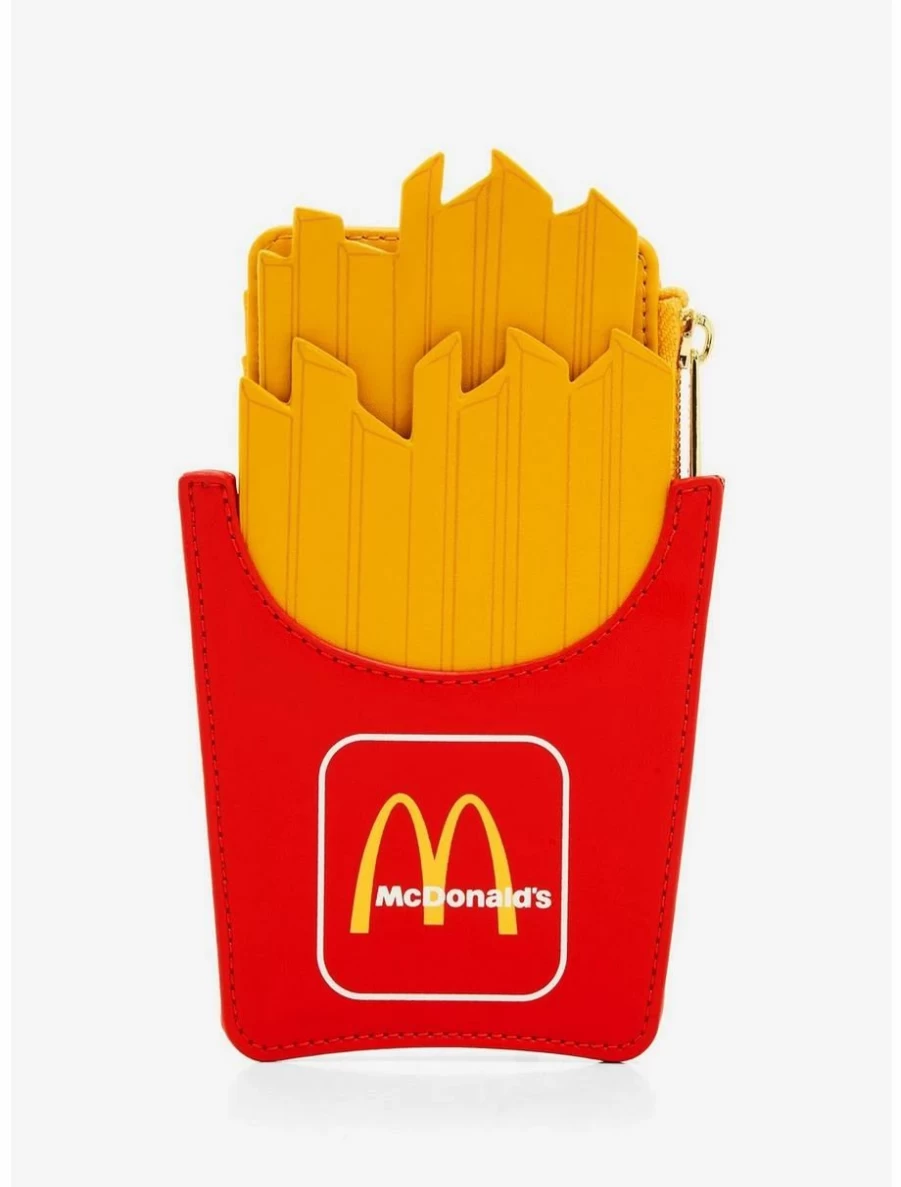 Loungefly McDonald's French Fries Themed Card Holder Wallet - BoxLunch Exclusive