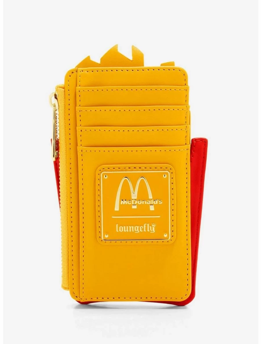 Loungefly McDonald's French Fries Themed Card Holder Wallet - BoxLunch Exclusive