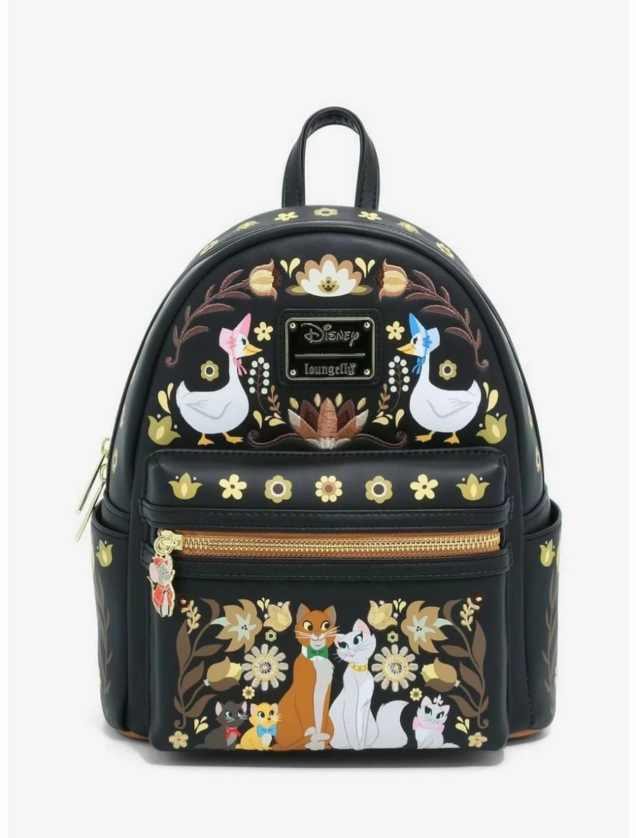 Loungefly Disney The Aristocats Folk Art Mini Backpack - BoxLunch Exclusive Collectible