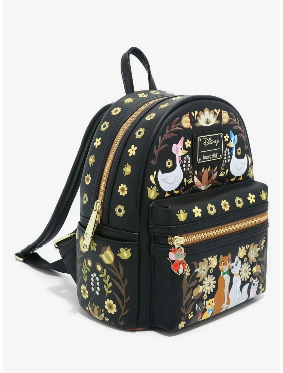 Loungefly Disney The Aristocats Folk Art Mini Backpack - BoxLunch Exclusive Collectible
