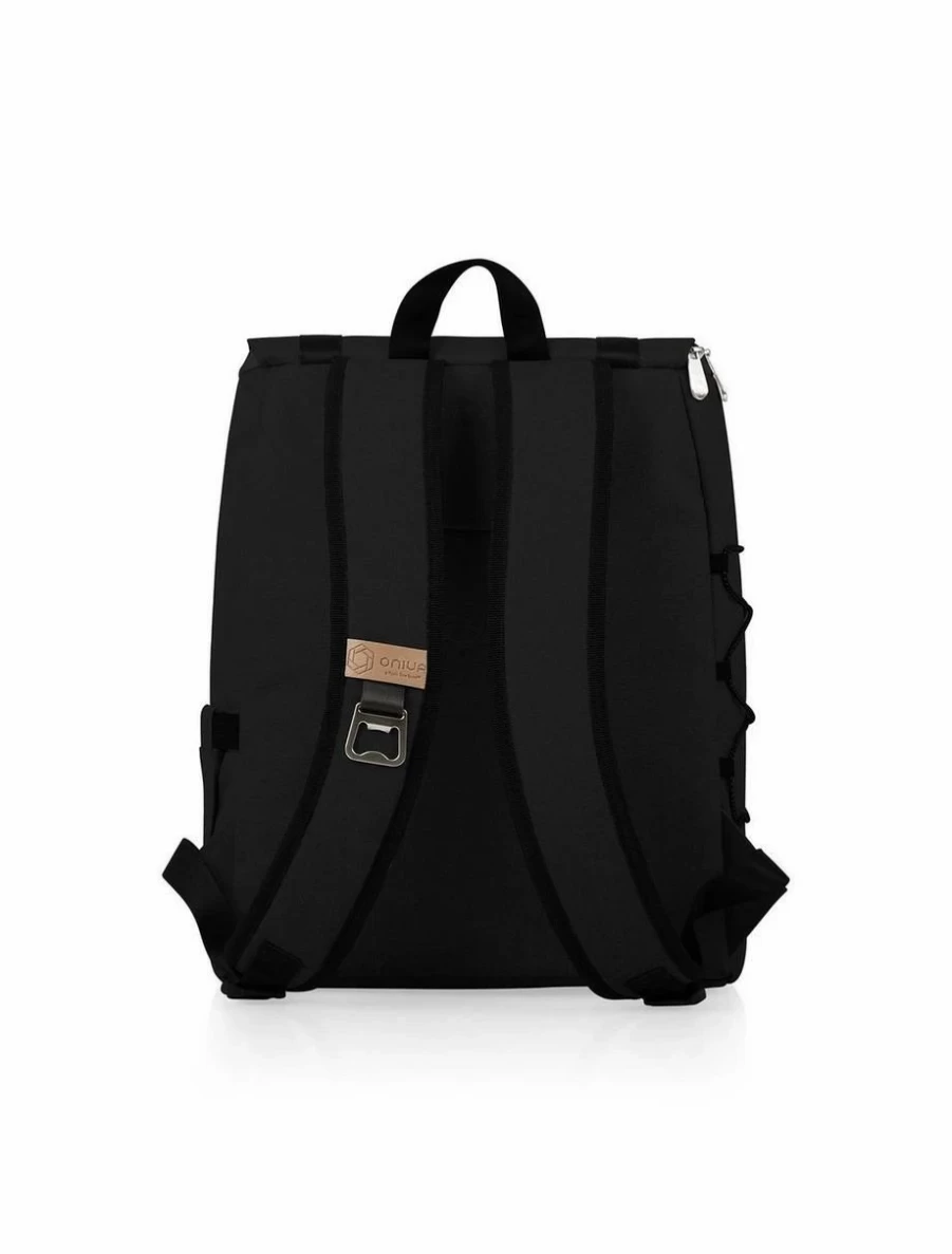 "Portable Black Cooler Backpack for Lunch On The Go – Insulated and Lightweight"