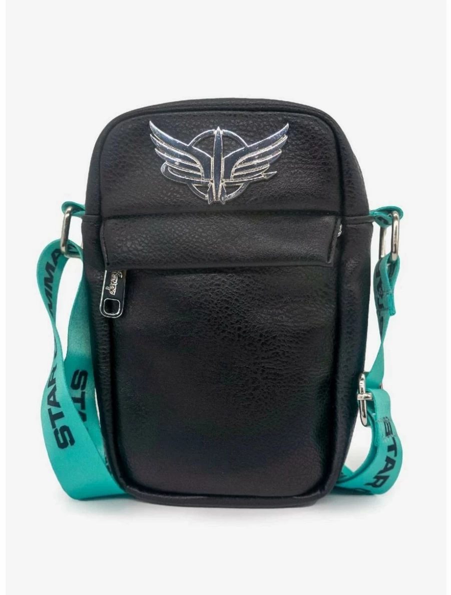 Disney Pixar Lightyear Star Command Silver Wings Logo Crossbody Bag for Collectors
