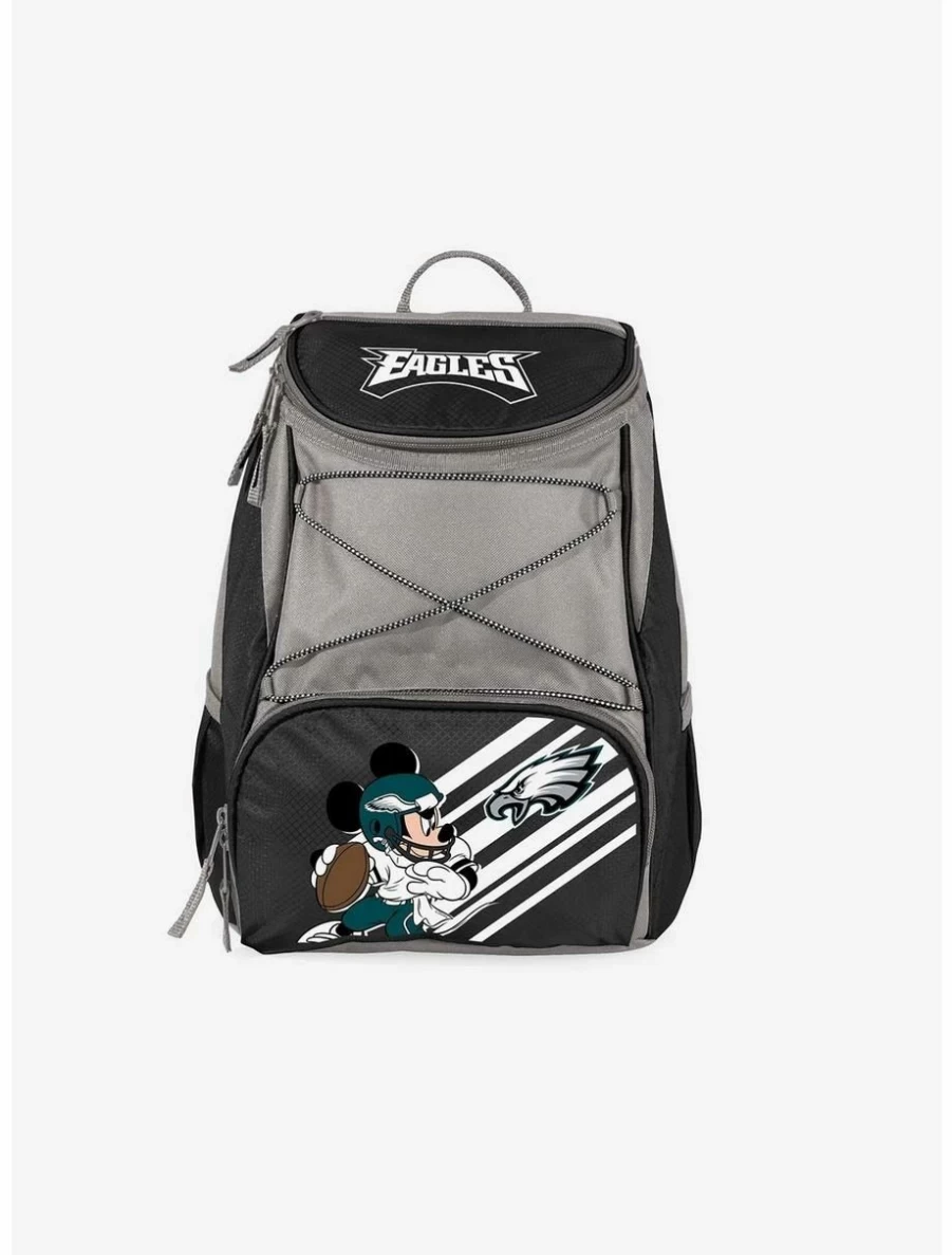 Disney Mickey Mouse NFL Philadelphia Eagles Insulated Cooler Backpack for Fans