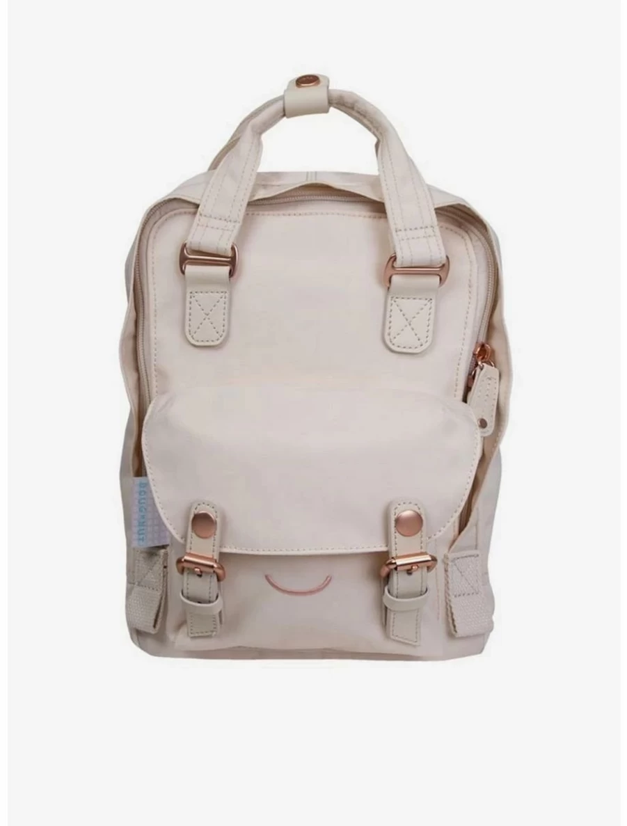 Pink Mini Backpack - Doughnut Macaroon Fairies & Friends Series Sheer Design