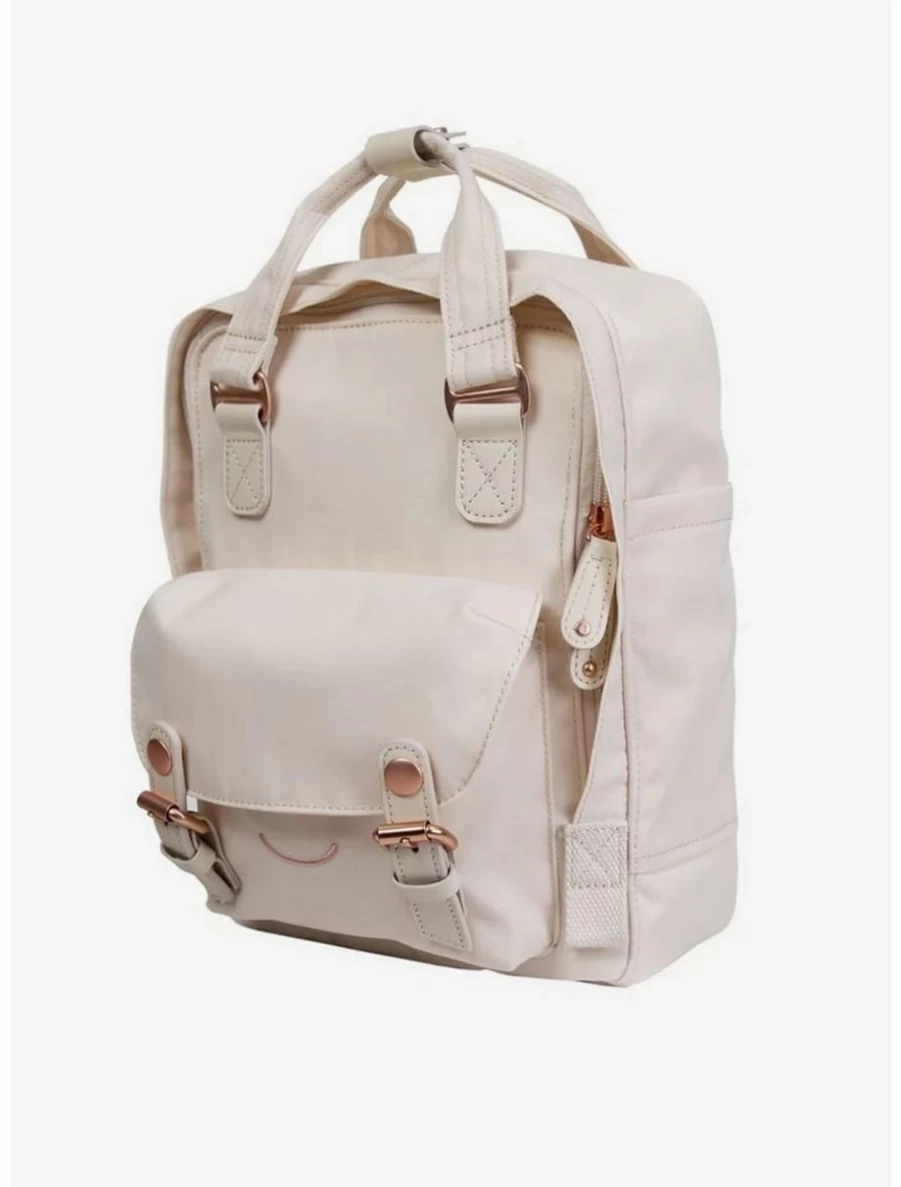 Pink Mini Backpack - Doughnut Macaroon Fairies & Friends Series Sheer Design