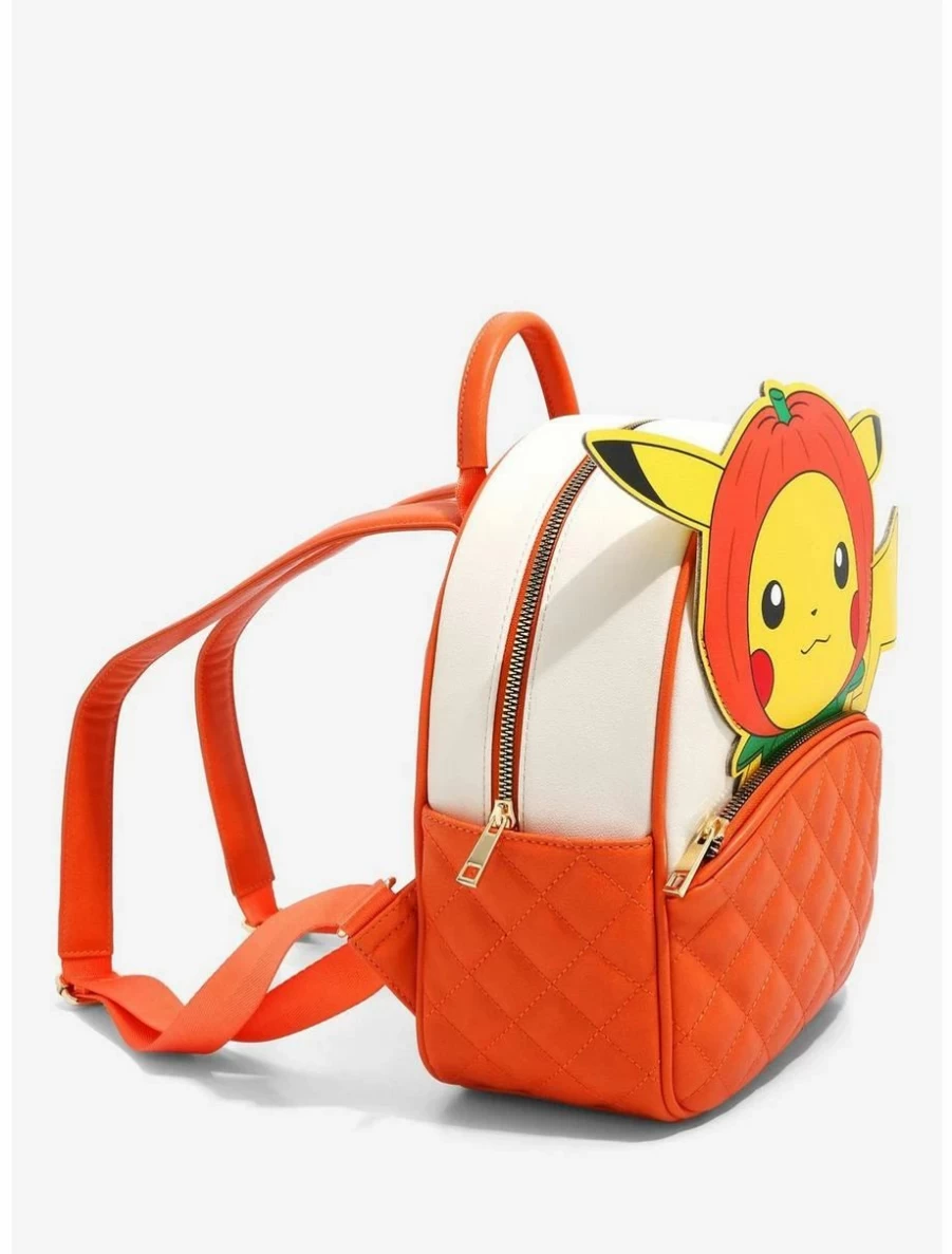 Pokemon Pikachu Mini Backpack Halloween Pumpkin Design - BoxLunch Exclusive Collectible