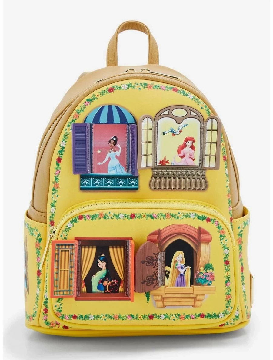 Loungefly Exclusive Disney Princesses Floral Balconies Mini Backpack | BoxLunch Limited Edition