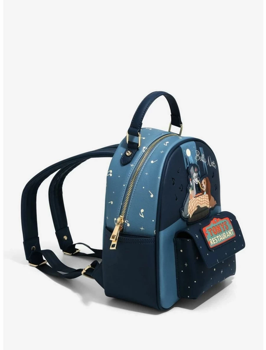 Disney Lady and the Tramp Bella Notte Mini Backpack - BoxLunch Exclusive Our Universe Collection