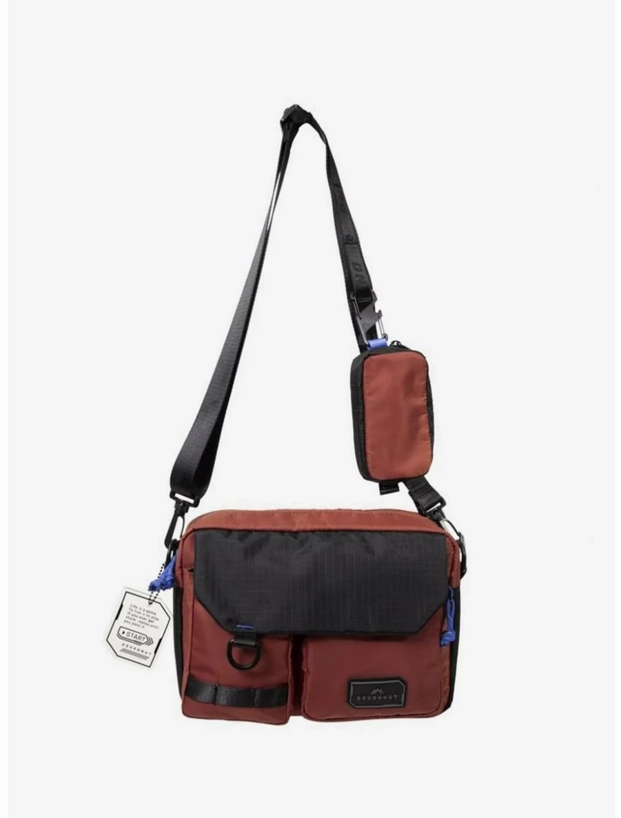 Doughnut Mission Blood Orange Crossbody Bag by BoxLunch
