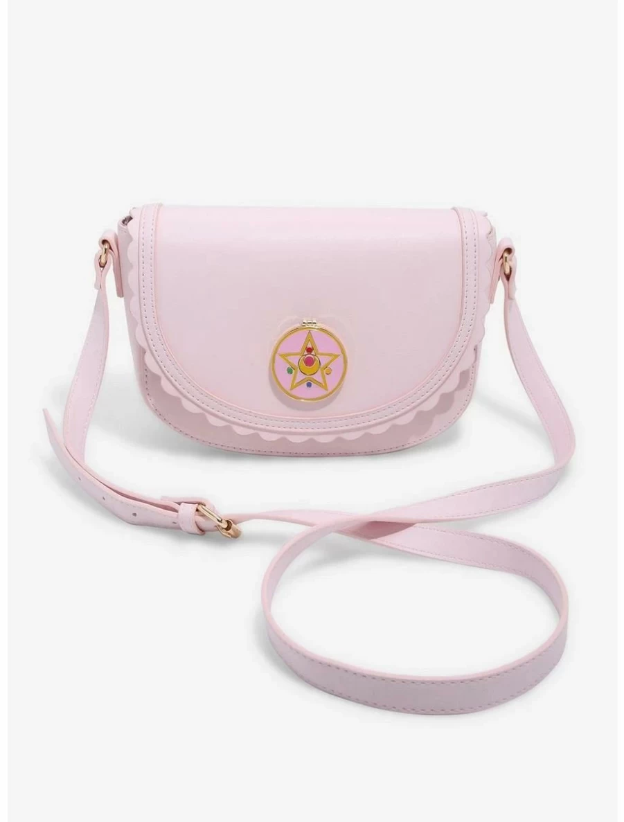 Sailor Moon Crystal Star Compact Crossbody Bag - BoxLunch Exclusive Anime Purse