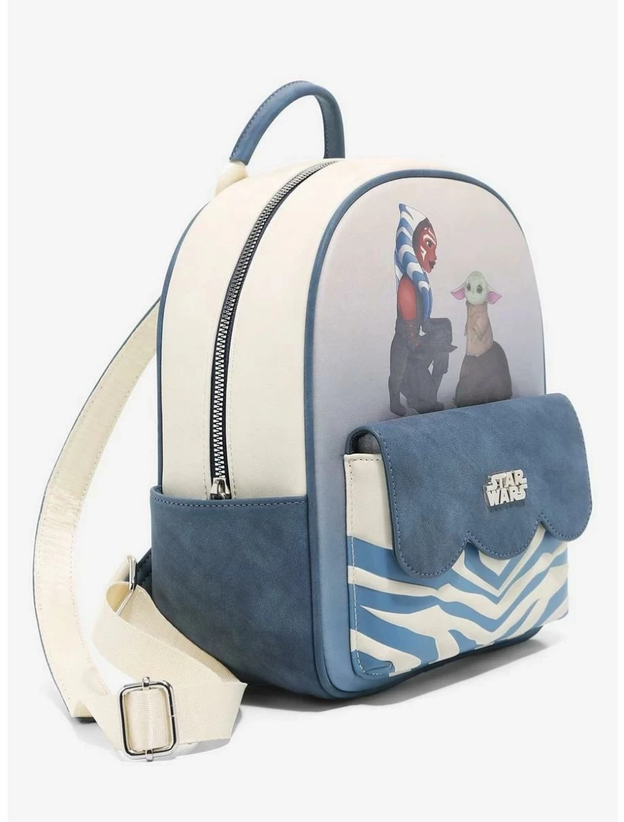 Star Wars The Mandalorian Ahsoka Tano & Grogu Mini Backpack - BoxLunch Exclusive Collectible