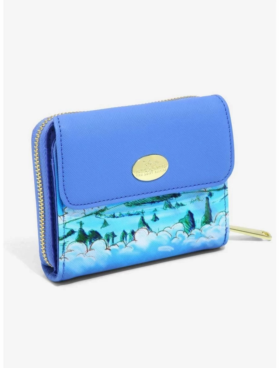 Disney Atlantis Kida & The Queen Small Zip Wallet BoxLunch Exclusive Collectible