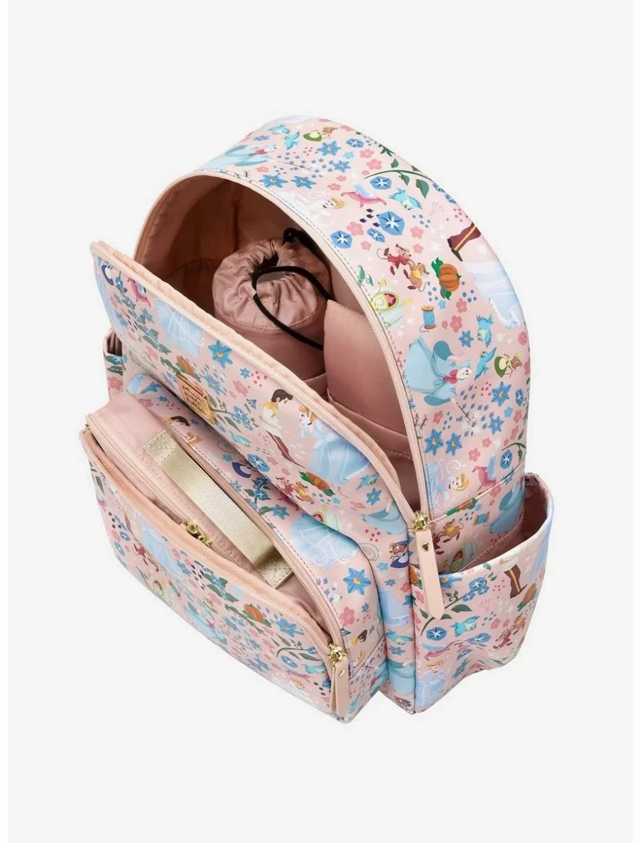 Disney Cinderella Themed Petunia Pickle Bottom District Backpack for Box Lunch