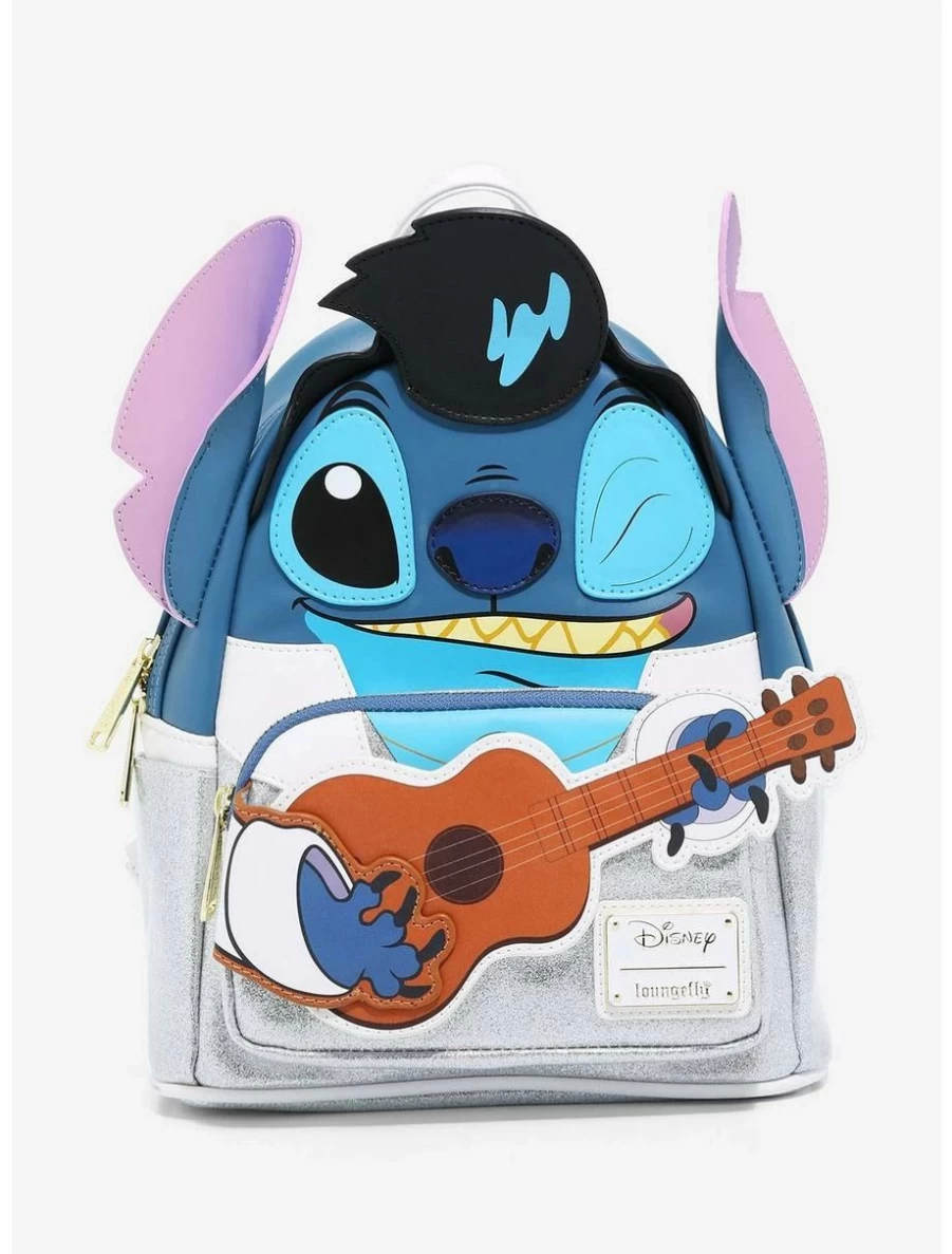 Loungefly Disney Lilo & Stitch Elvis Stitch Mini Backpack – Exclusive BoxLunch Collectible