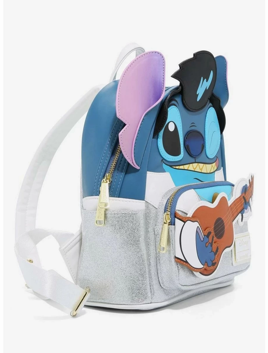 Loungefly Disney Lilo & Stitch Elvis Stitch Mini Backpack – Exclusive BoxLunch Collectible